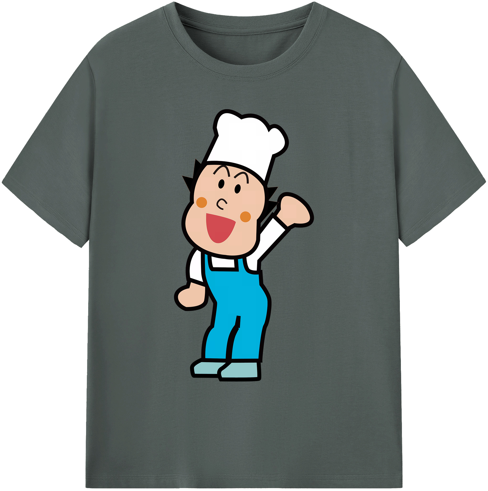 （画像用） アンパンマン Anpanman 綿100％ メンズ半袖Tシャツ｜肌触りやわらか＆通気性